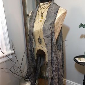 Vest/Kimono Handmade and Dyed